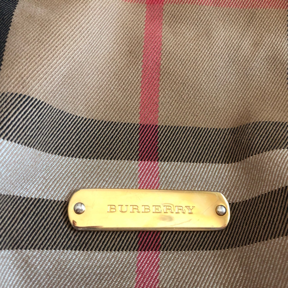 Burberry Canvas Tote Prorsum Collection